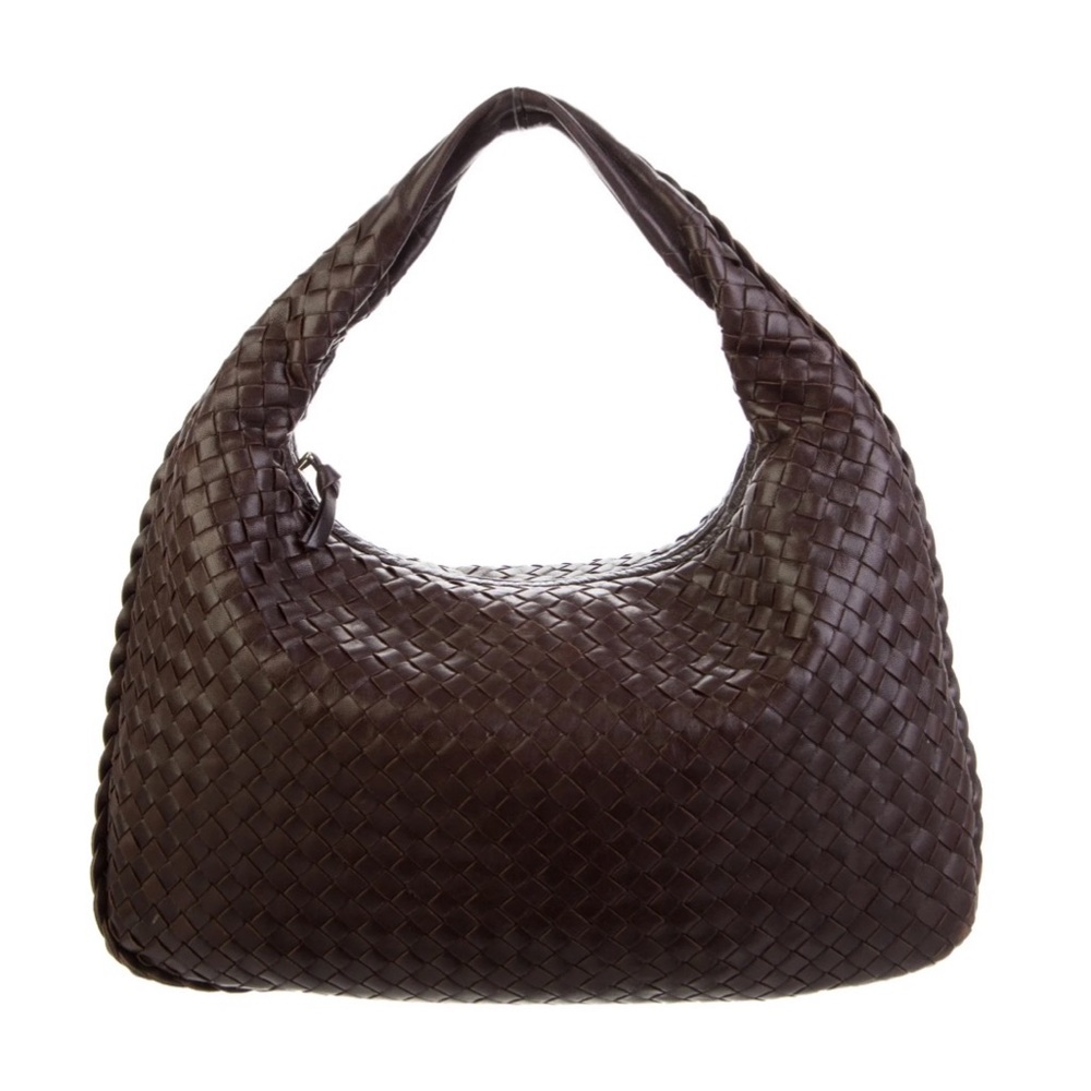 Brown Bottega Veneta Intrecciato Hobo Bag
